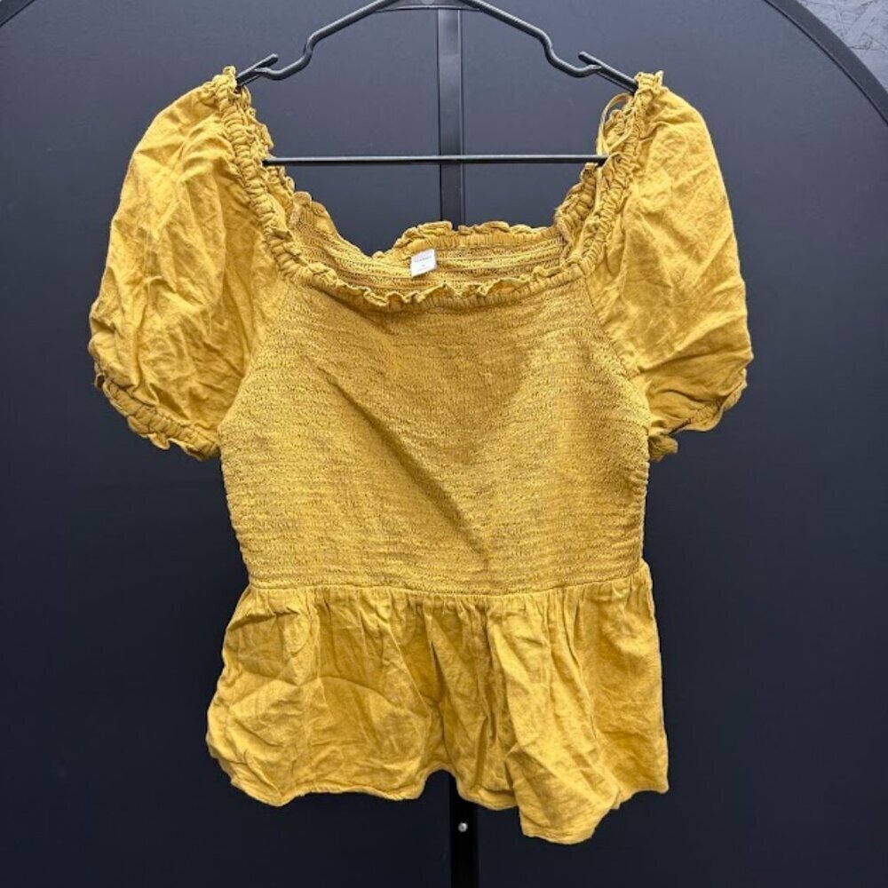 Old Navy Smocked Blouse